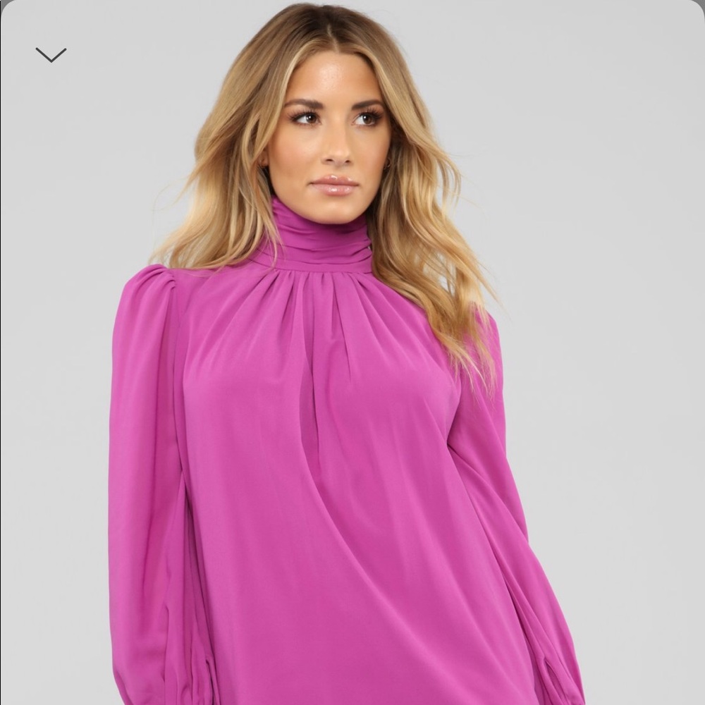 Fun Fuchsia Fashion Nova Mini Dress